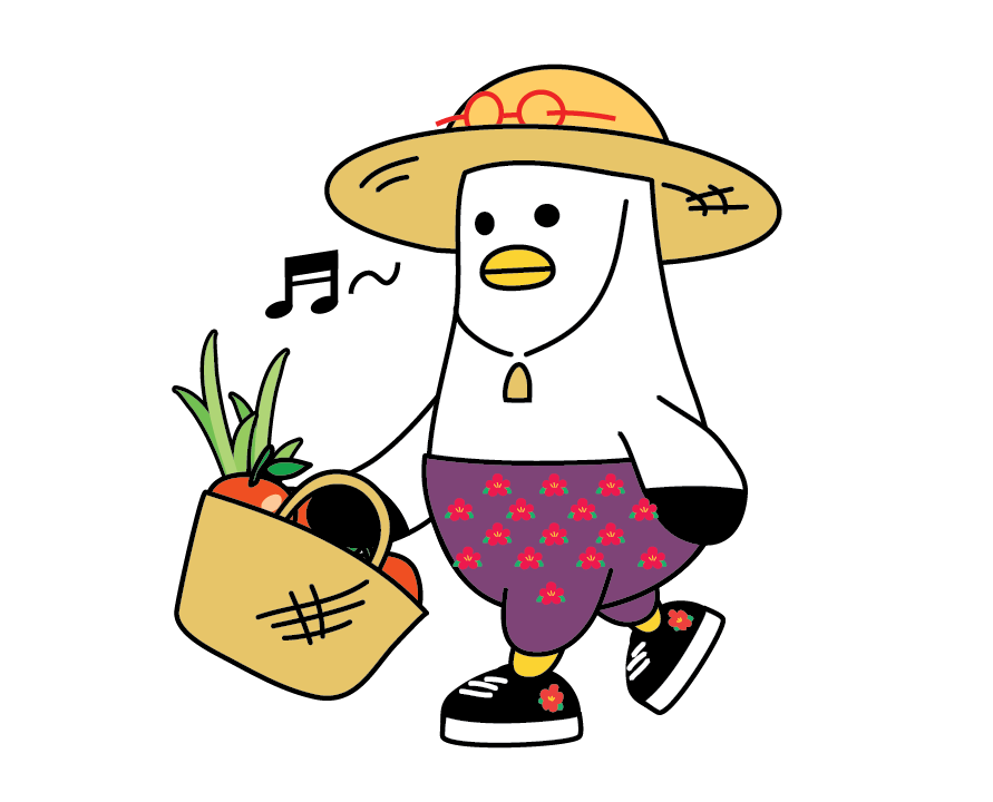 장보러 가는 부기